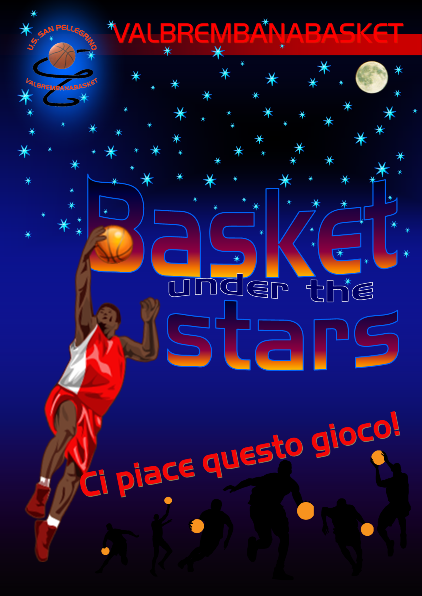 Basket under the stars