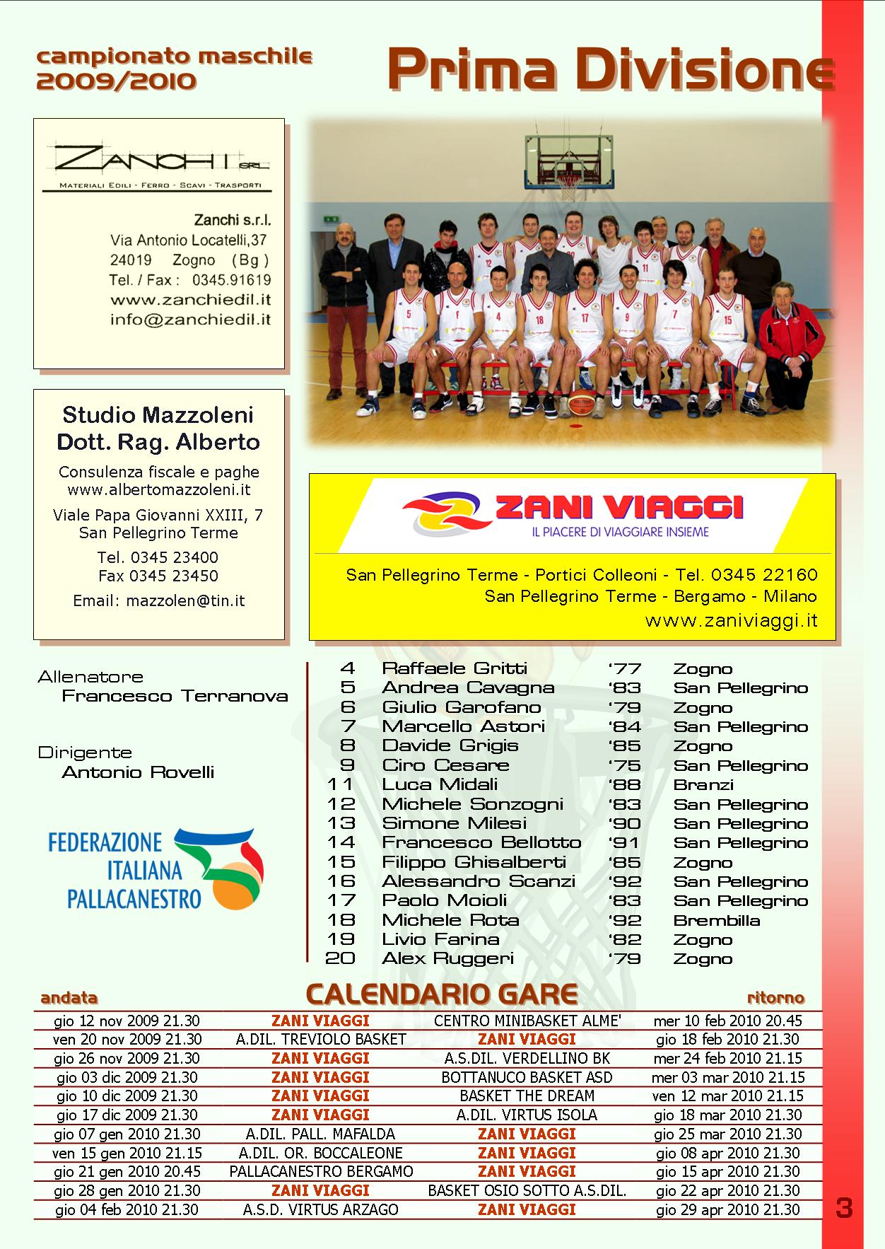 Prima Divisione 2009-2010