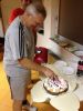 Coach Dido mente taglia la torta