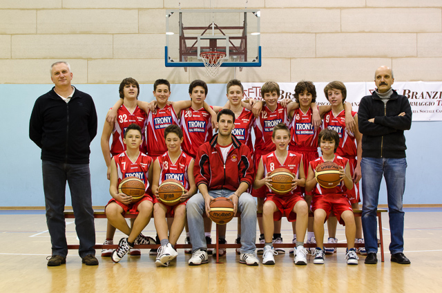 Foto di squadra Under 15 2012-13